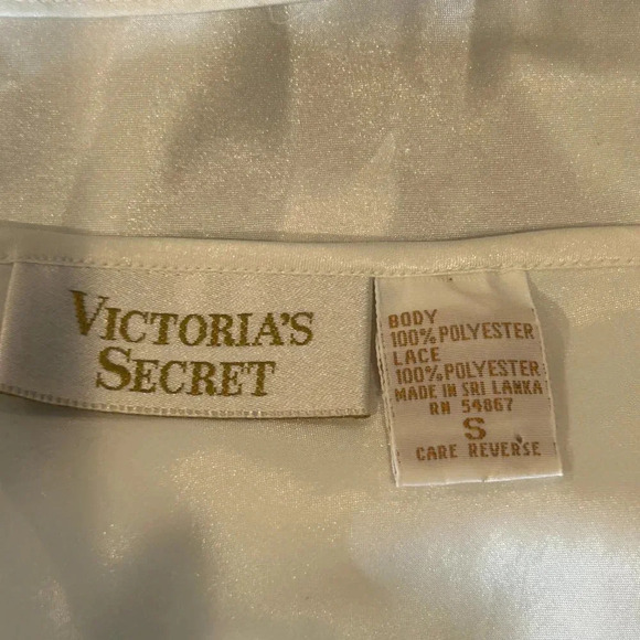 Victoria's Secret Gold Label Vintage 90s Lace Camisole and Panties Size Small - Picture 4 of 8